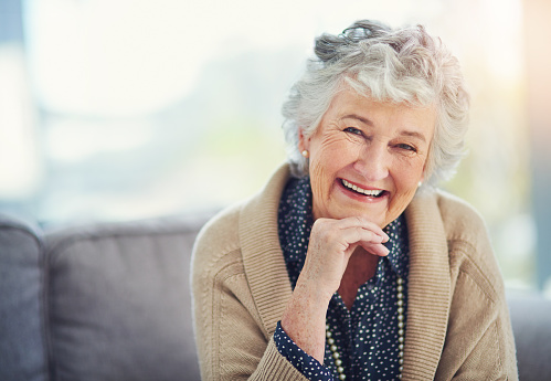 A patient with complete dentures